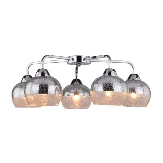 CANDELLUX 98-55668 CROMINA AMPLA 5X60W E27 CHROM