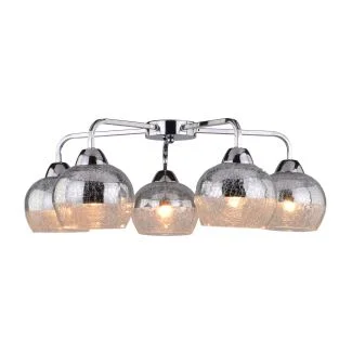 CANDELLUX 98-55668 CROMINA AMPLA 5X60W E27 CHROM