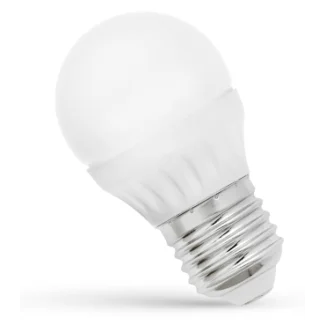 SPECTRUMLED 13025 Żarówka LED KULKA E-27 230V 6W CW SPECTRUM +