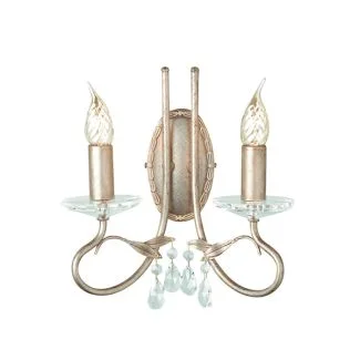 ELSTEAD CHRISTINA CRT2 SILVER/GOLD 2Lt Wall Light
