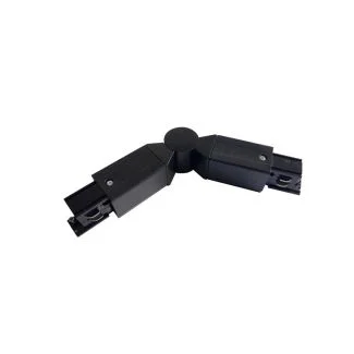 AZZARDO AZ4286 TRACK 3LINE ADJUSTABLE CONNECTOR BK TECHNICAL TRACK BLACK łącznik 3-fazowy