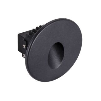 IDEUS 3906 AZYL LED C 1,6W BLACK NW Oprawa dekoracyjna COB LED