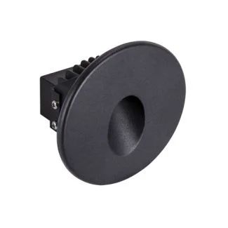 IDEUS 3906 AZYL LED C 1,6W BLACK NW Oprawa dekoracyjna COB LED