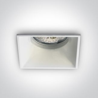 ONE LIGHT 50105TG/W Plintri biały wpust z oprawką GU10