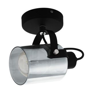 EGLO 99052 LAMPA BERREGAS SPOT WL/1 E27 SCHWARZ/SW-TRANSP.BERREGAS