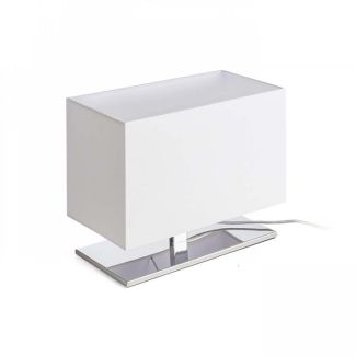 RENDL R11973 PLAZA S stołowa biała chrom 230V E27 42W