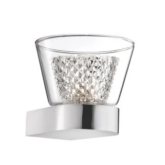 Luces Exclusivas YOPAL LE41836 LAMPA ŚCIENNA transparentny