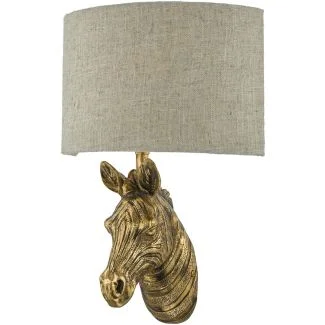 DAR ABB0735 ABBY 1LT W/LT ZEBRA GOLD CW SHD