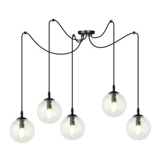 EMIBIG 936/5 LAMPA WISZĄCA GIGI 5 BL TRANSPARENT