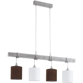 EGLO 49927 HL/4 WEISS-PATINA WS/BRAUN TOWNSHEND 2
