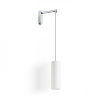 RENDL R13284 HUDSON ścienna biała chrom 230V E27 28W