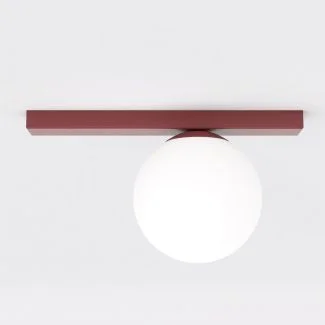 EMIBIG 1713/1 FIT 1 BURGUNDY OPAL Lampa sufitowa
