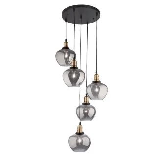 Luces Exclusivas CALDAS LE41928 LAMPA WISZĄCA czarny