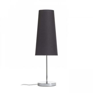 RENDL R11468 CONNY 15/30 abażur do lampy stołowej Polycotton czarna/złota folia max. 23W