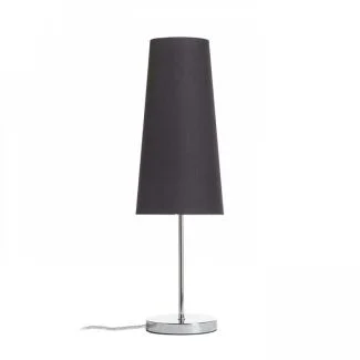 RENDL R11468 CONNY 15/30 abażur do lampy stołowej Polycotton czarna/złota folia max. 23W