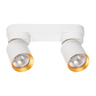 MILAGRO ML9934 Lampa Sufitowa Andy 2xGU10 Biały + Złoty