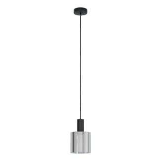 EGLO 98752 LAMPA GOROSIBA OPRAWA WISZĄCA HL/1 E27 SCHWARZ/SW-TRANSP.GOROSIBA