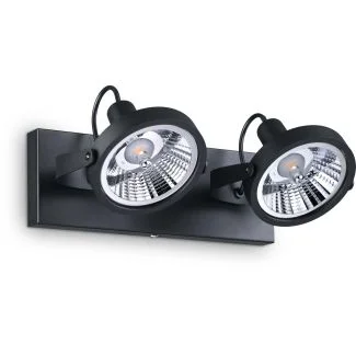 IDEAL LUX GLIM PL2 NERO 200248