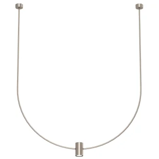 ANTIGO Lampa wisząca no. C - Platyna mat (860 mm) 5083