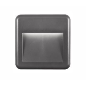 Luces Exclusivas TERRASSA LE71440 LAMPA ZEWNĘTRZNA ŚCIENNA szary