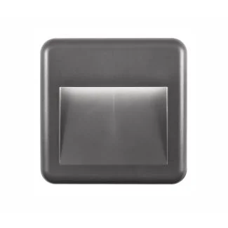 Luces Exclusivas TERRASSA LE71440 LAMPA ZEWNĘTRZNA ŚCIENNA szary
