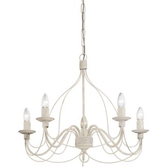 IDEAL LUX CORTE SP5 BIANCO ANTICO 005881