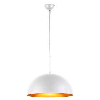AZZARDO FB6838-40-WH-GO / AZ1397 Modena 40 (white/gold) Lampa wisząca
