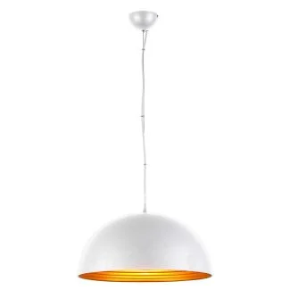 AZZARDO FB6838-40-WH-GO / AZ1397 Modena 40 (white/gold) Lampa wisząca