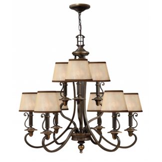 ELSTEAD PLYMOUTH HK/PLYMOUTH9 9Lt Chandelier