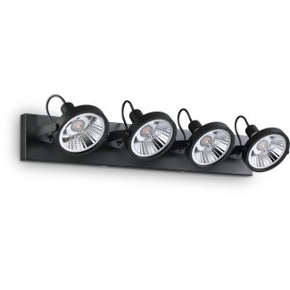 IDEAL LUX GLIM PL4 NERO 200255