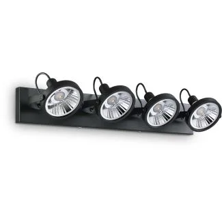 IDEAL LUX GLIM PL4 NERO 200255
