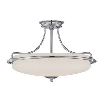 ELSTEAD GRIFFIN QZ/GRIFFIN/SFM C 4lt Semi-Flush