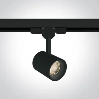 ONE LIGHT 65646T/B/W Lampiri czarny track spot COB LED 3000K 8W AC LED
