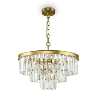 MAYTONI MOD085PL-07BS Neoclassic Revero Pendant Lamp Brass