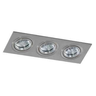 AZZARDO SN-6813S-ALU / AZ2441 Caro 3 Square (aluminium) Lampa wpuszczane