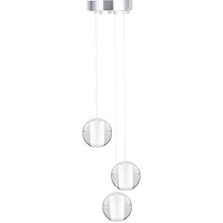 Step into Design ST-9228-3 Lampa wisząca STARLIGHT-3 kryształowa 18 cm