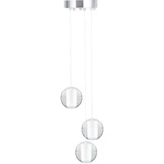 Step into Design ST-9228-3 Lampa wisząca STARLIGHT-3 kryształowa 18 cm