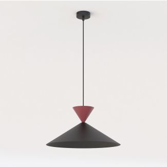 EMIBIG 1744/1M RALF 1M BL BURGUNDY Lampa wisząca