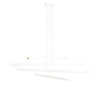 ALDEX 1072P LAMPA WISZĄCA TUBO 8 BIAŁA