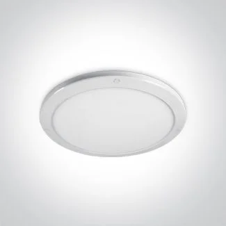 ONE LIGHT 62038F/W/W Doliana 3 biały plafon LED IP40 3000K 38W