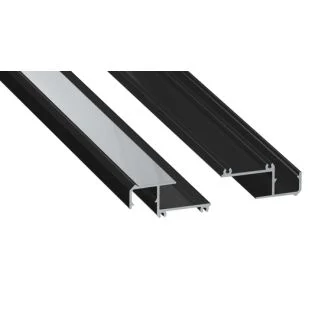 LED LABS 10-0405-20 Profil LUMINES typ IPA12 czarny lakierowany 2,02 m