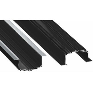 LED LABS 10-0435-30 Profil LUMINES typ LARGO M3 czarny lakierowany 3 m