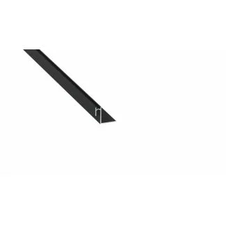 LED LABS 10-0485-10 Profil LUMINES typ Roset czarny lakierowany 1 m