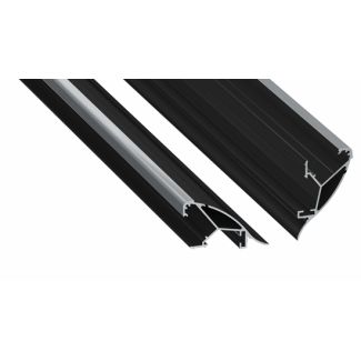 LED LABS 10-1335-20 Profil LUMINES typ CONVA czarny lakierowany 2,02 m