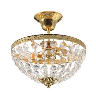 MARKSLOJD 100486 HANASKOG Plafon 30cm Złoty/MC