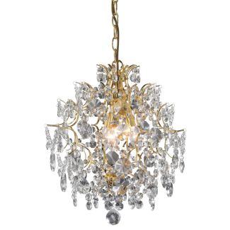 MARKSLOJD 100524 ROSENDAL lampa wisząca 3L Złoty/MC