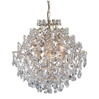 MARKSLOJD 100532 ROSENDAL lampa wisząca 6L Złoty/MC