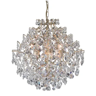 MARKSLOJD 100532 ROSENDAL lampa wisząca 6L Złoty/MC