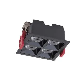NOWODVORSKI LIGHTING 10064 MIDI LED RECESSED lampa podtynkowa czarny