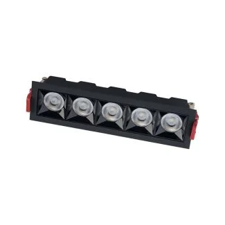 NOWODVORSKI LIGHTING 10065 MIDI LED RECESSED lampa podtynkowa czarny